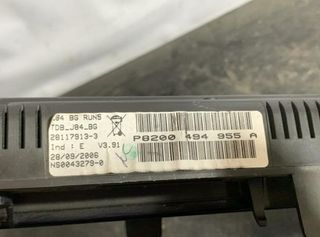 Renault 60730 cuadro 8200494955a scenic ii 1.5 dci