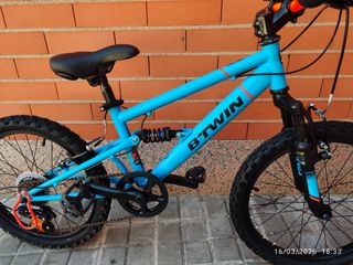 Bicicleta Niñ@ 20" Doble Suspensión