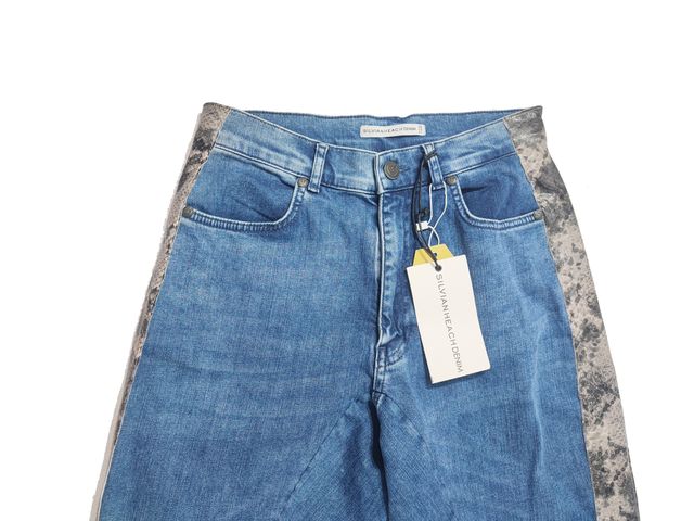 Silvian Heach/Vaqueros boyfriend franja lateral 27