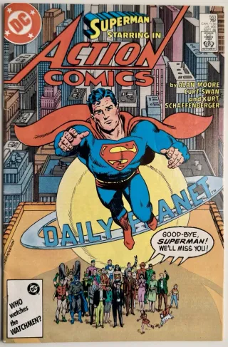 Lote 3 Comics Superman Alan Moore 1985-86