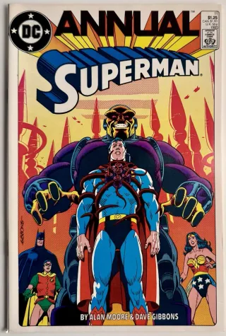 Lote 3 Comics Superman Alan Moore 1985-86