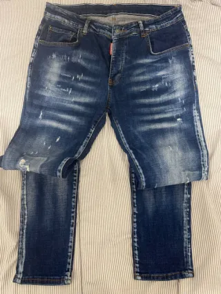 Pantalón Dsquared2 Azul Original