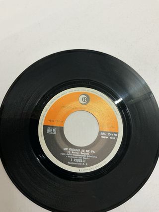 I Ribelli 45 Giri Chi Mi Aiuterà