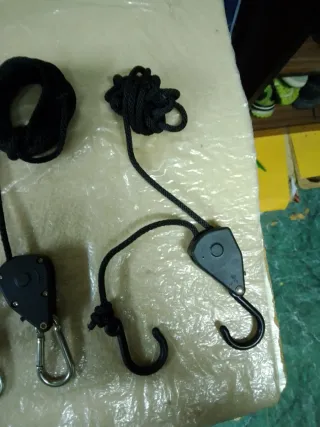 Sistema de poleas ligero