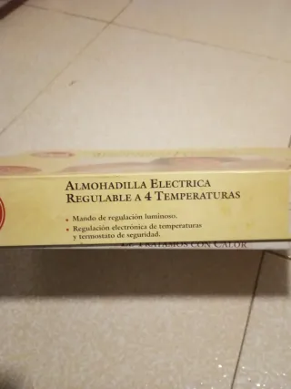 Almohadilla Eléctrica Daga 4 Temperaturas