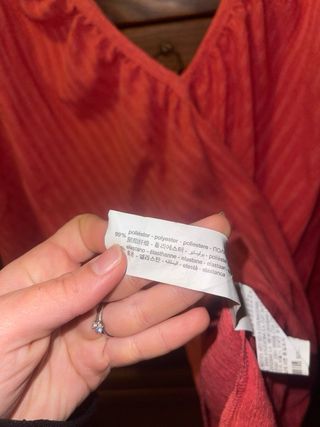 Maglietta Zara Rossa Taglia M