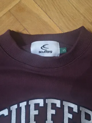 Sudadera Scuffers granate