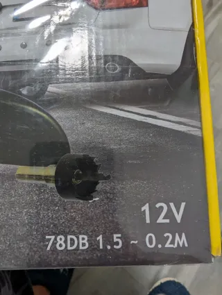 Sensor de parking trasero