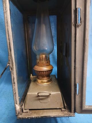 Farol grande completo con letrero