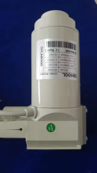 Actuador lineal acero inoxidable y aluminio