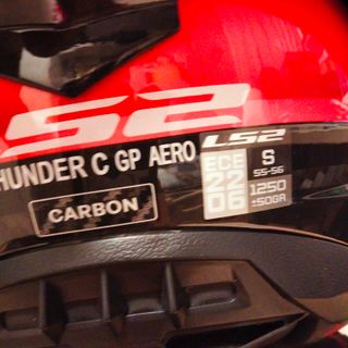 Casco Moto Racing Thunder GP AERO Fire Red