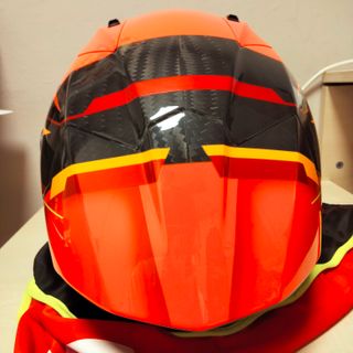 Casco Moto Racing Thunder GP AERO Fire Red