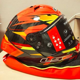 Casco Moto Racing Thunder GP AERO Fire Red