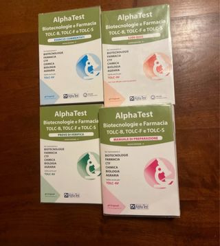 Alpha Test, set completo per tolc-B, tolc-F, tolc-