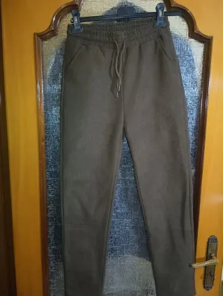 Pantalone marrone a coste