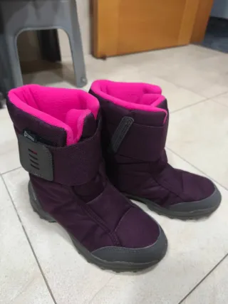 Botas de nieve niña talla 33