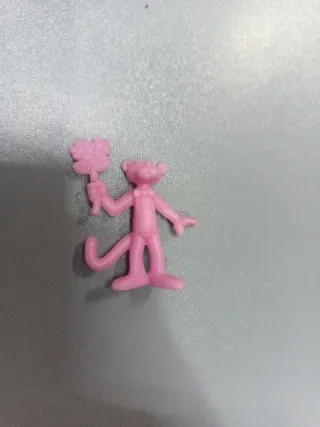 Figuras Tortugas Ninja y Pantera Rosa