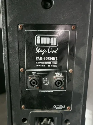 Pareja Altavoces Pasivos Stage Line PAB-108MK2