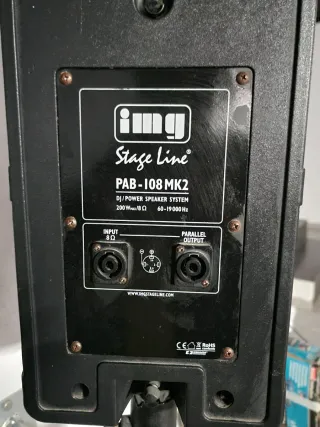 Pareja Altavoces Pasivos Stage Line PAB-108MK2