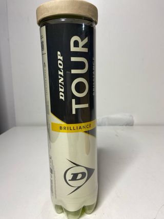 : Caja 18 botes pelotas tenis Dunlop brilliance