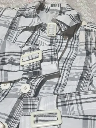 Chaqueta/chubasquero a cuadros