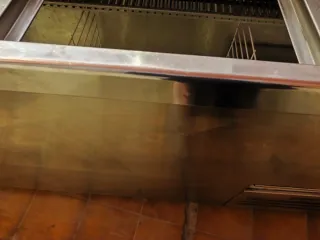 Nevera horizontal acero inoxidable