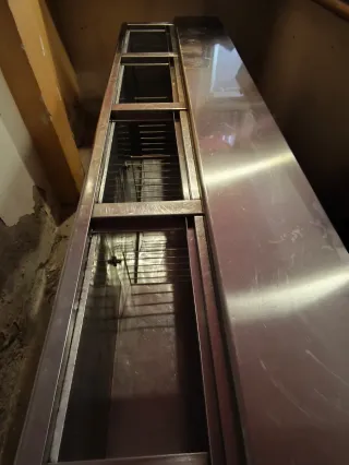 Nevera horizontal acero inoxidable