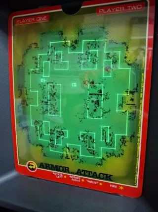 Juego Armor Attack para consola Vectrex