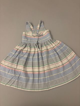 Vestito bambina a righe