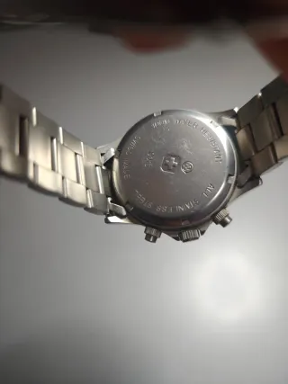 Reloj Cronógrafo Swiss Military rojo