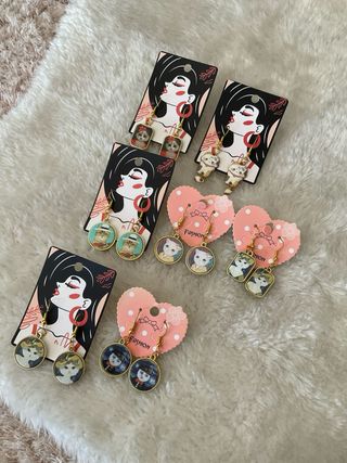 Lote pendientes gatos - solo envio