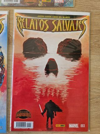 Lote Relatos Salvajes grapa Panini Marvel varios