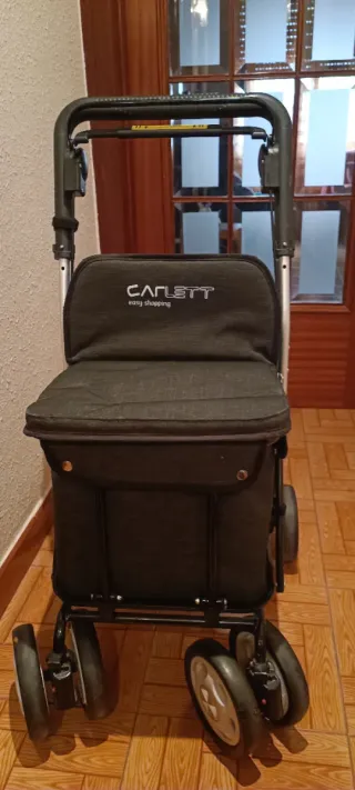 Carrito ruedas ancianos