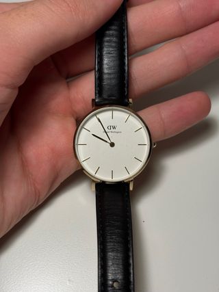 Reloj Daniel Wellington Negro/Dorado