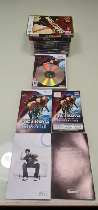 Metroid Prime 3 Corruption Wii PAL España