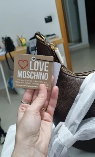 Borsa Love Moschino Marrone