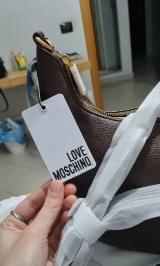 Borsa Love Moschino Marrone