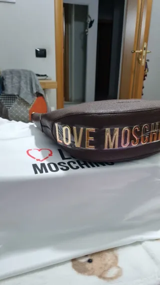 Borsa Love Moschino Marrone