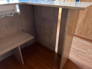 Mostrador mármol travertino  para tienda/oficina