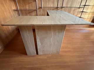 Mostrador mármol travertino  para tienda/oficina