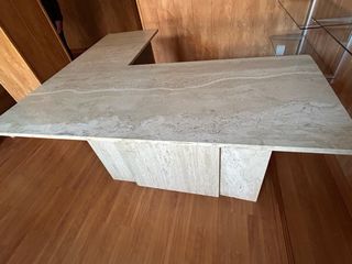 Mostrador mármol travertino  para tienda/oficina