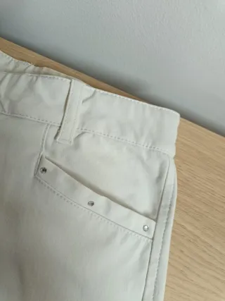 Pantalón Equiline Talla 42 Blanco