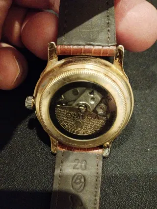 Orologio Omega placcato oro