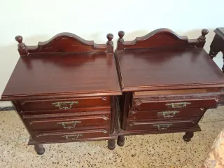 Dormitorio de matrimonio antiguo