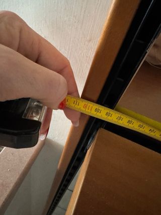 Specchiera ingresso con mensole