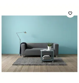 Sofá Ikea 3 plazas gris 1 sola pieza.