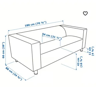 Sofá Ikea 3 plazas gris 1 sola pieza.