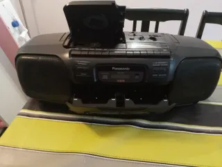 Panasonic Boombox radio CD .Cassette