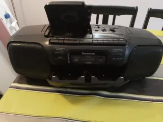 Panasonic Boombox radio CD .Cassette