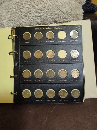 Álbum Monedas Españolas IV (Estado Español)